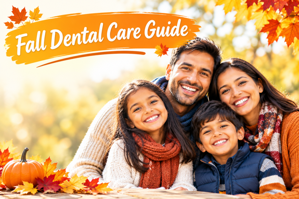 Fall dental care tips for healthy family smiles
